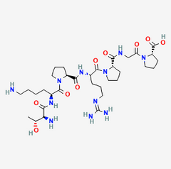 Chemical structure diagram on a white background